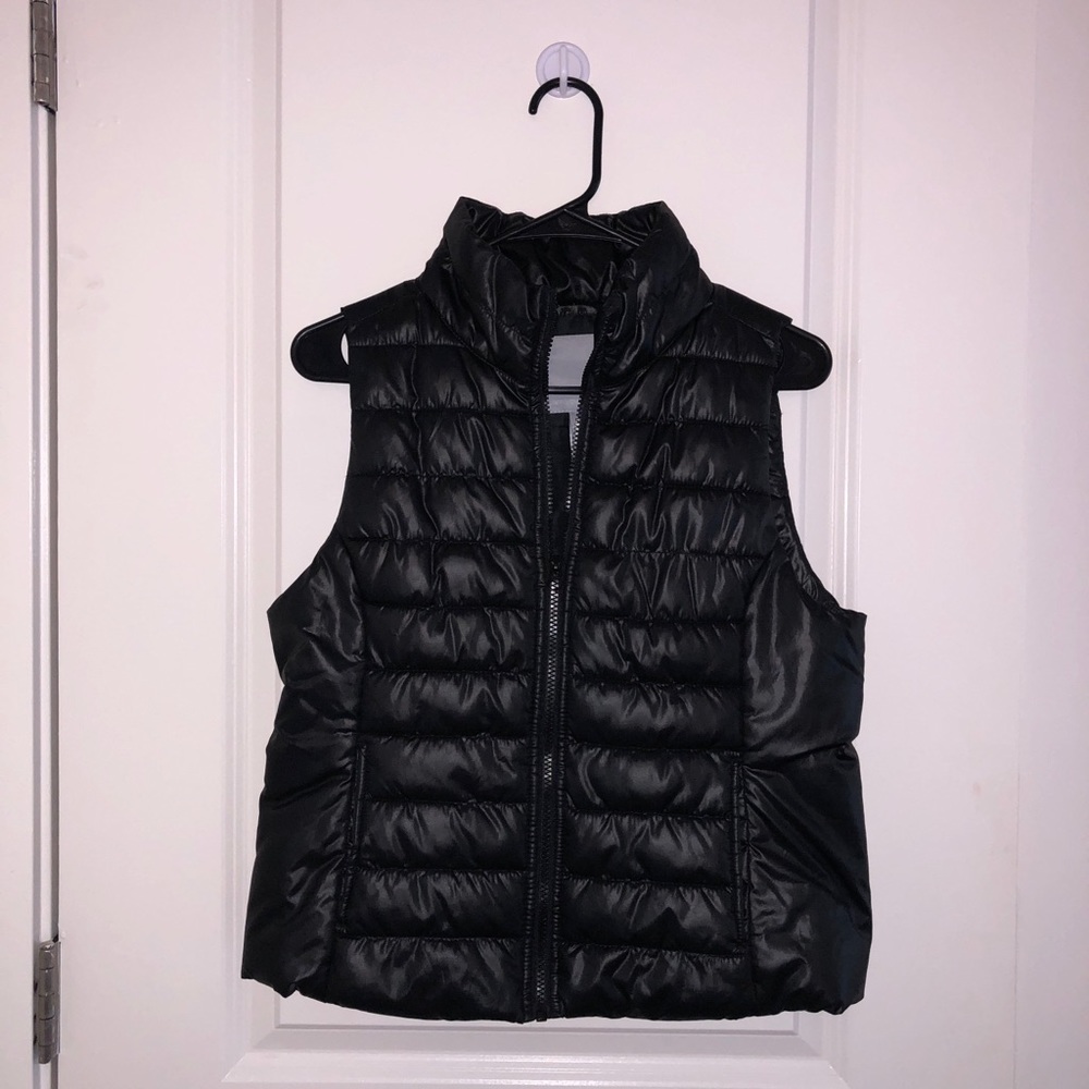 Black Puffer Vest